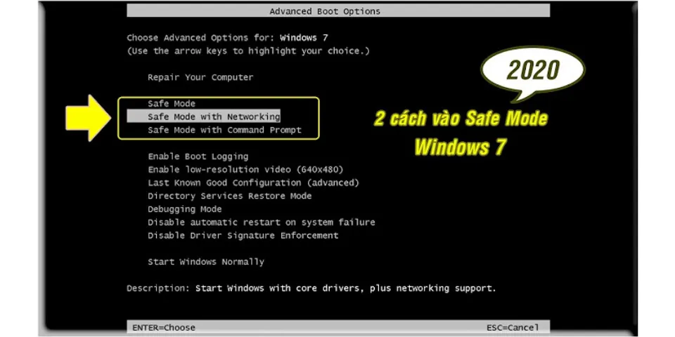 Cách sửa lỗi Windows Boot Manager Win 7
