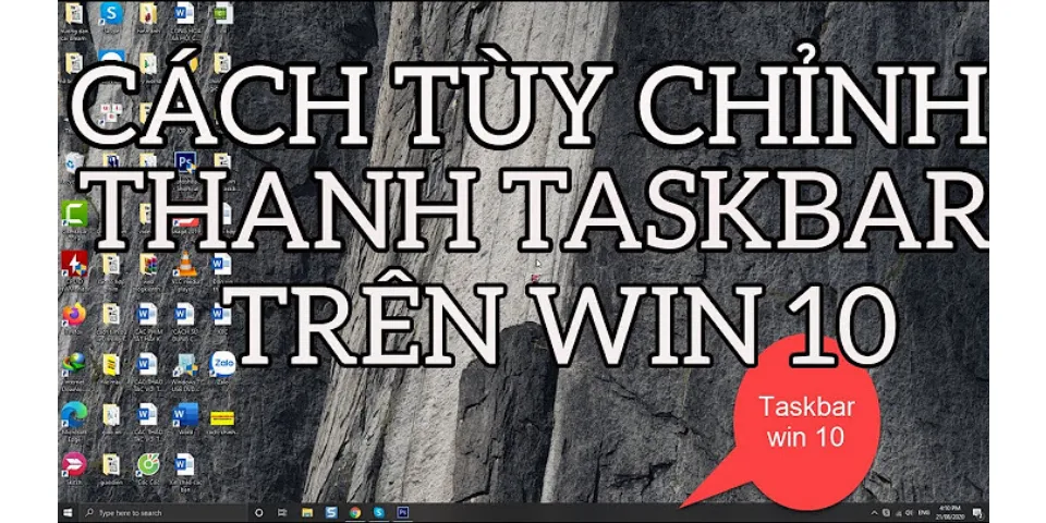 Cách thu gọn icon trên thanh Taskbar win 7